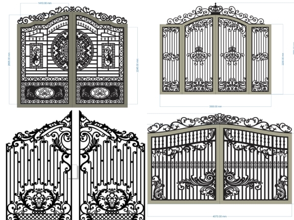 Bộ Sưu Tập Cổng Cao Cấp