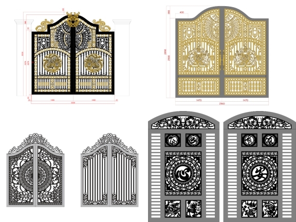 BST Cổng Cao Cấp – Sự Kết Hợp Giữa Nghệ Thuật Và Kiến Trúc