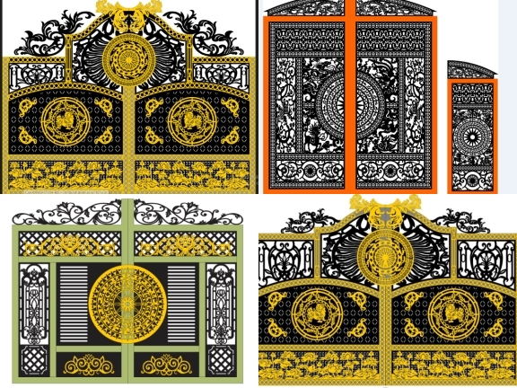 Bộ Sưu Tập Cổng Nghệ Thuật Cao Cấp Cho Không Gian Kiến Trúc Sang Trọng