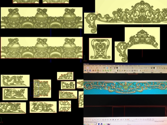 Bộ sưu tập tổng hợp những mẫu dạ triện, yếm, giường... rất chi tiết