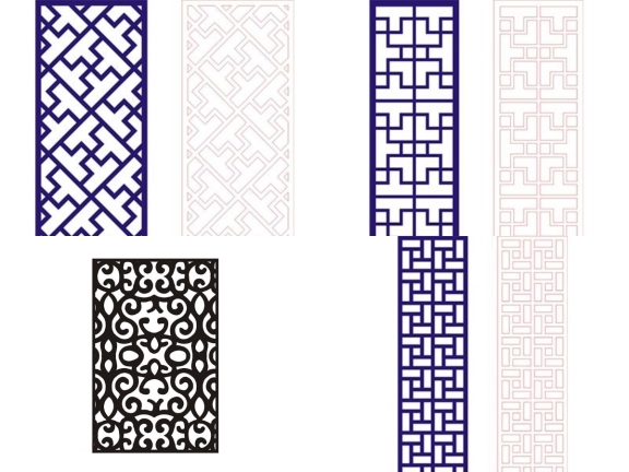 BST 16 mẫu vách ngăn cnc cực đẹp