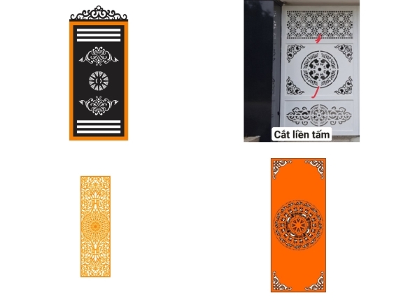 BST 19 mẫu cổng 1 cánh được khách hàng yêu thích