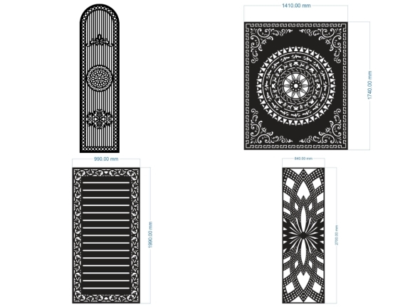 Download 10 mẫu Cổng 1 cánh mới nhất 2026