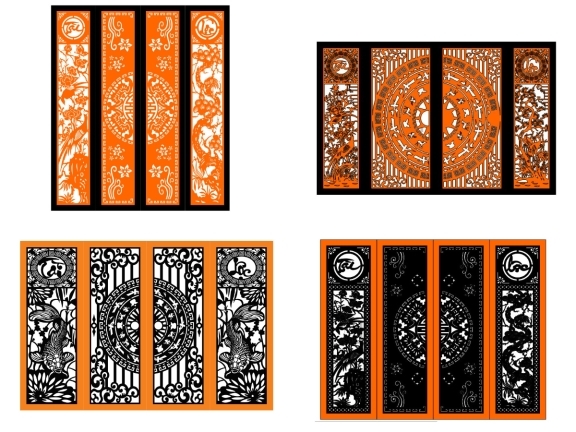 BST 10 Mẫu Cổng 4 Cánh Tài Lộc CNC Sang Trọng 2026