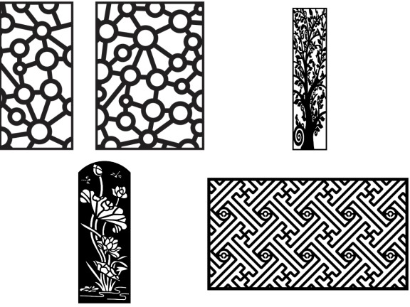 Bộ sưu tập 10 mẫu vách ngăn CNC tinh tế cho mọi không gian