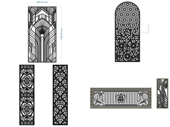 Khám phá bộ sưu tập 10 mẫu vách ngăn cnc mới nhất