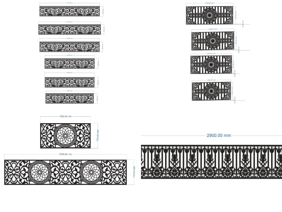 Bộ sưu tập 15 mẫu lan can cnc nghệ thuật cho công trình cao cấp