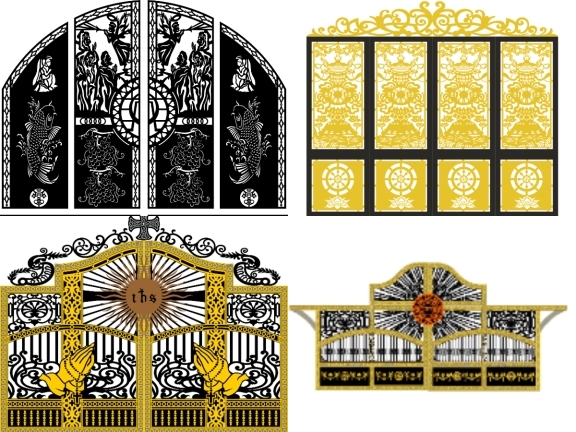 BST 5 mẫu Cổng nhà thờ giá rẻ