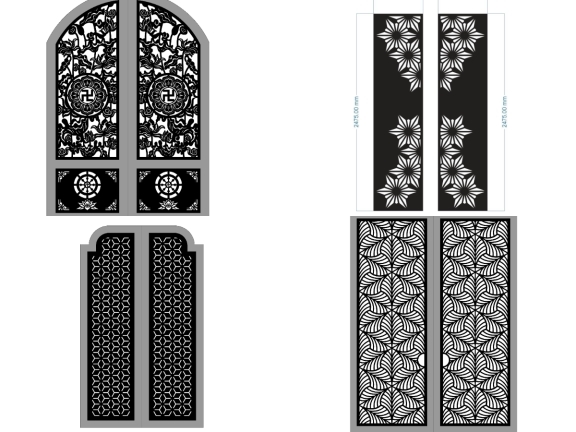 Bộ sưu tập 50 mẫu cổng 2 cánh mới nhất