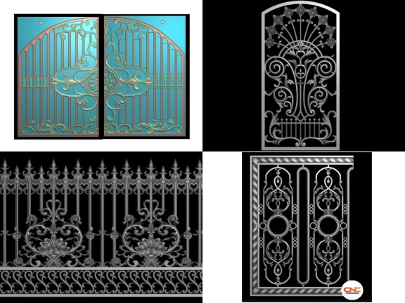 5 mẫu hàng rào trống đồng đẹp mang phong cách hiện đại