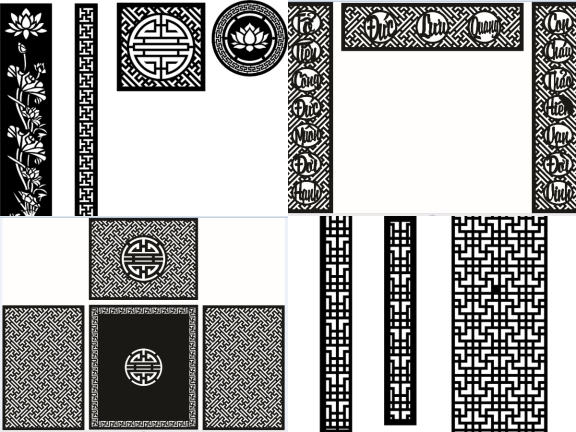 Bộ catalogue 8 mẫu vách ngăn phòng thờ sang trọng cho không gian tâm linh