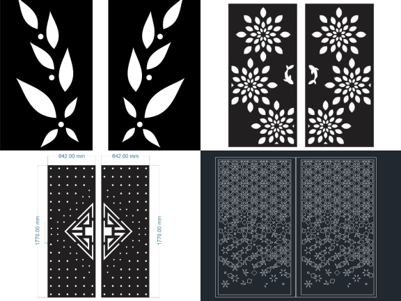 Bộ sưu tập 15 mẫu Cổng 2 cánh mới đẹp nhất