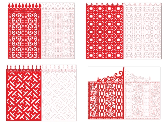 Bộ sưu tập 30 mẫu CNC Cổng 2 cánh hoa văn đơn giản đẹp