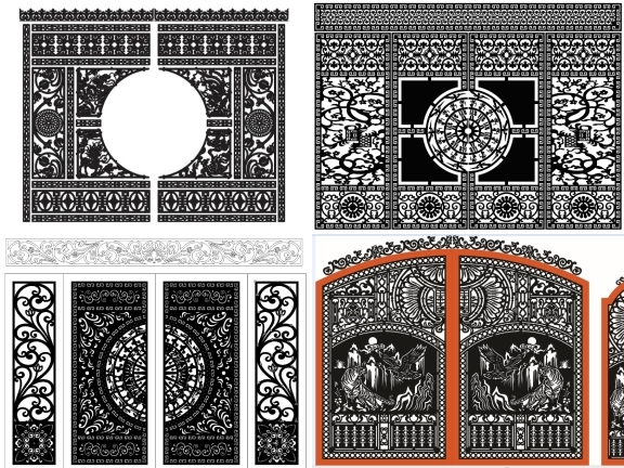 BST Các Mẫu Cổng Sang Trọng – Nâng Tầm Kiến Trúc Ngôi Nhà