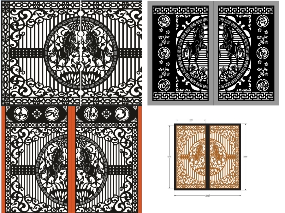 BST Cổng 2 Cánh Mã Đáo Thành Công