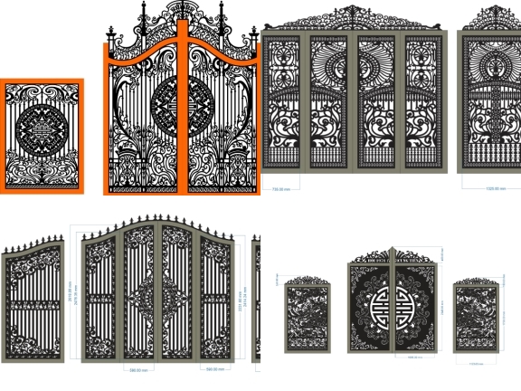 BST Cổng Chính Và Cổng Phụ Đồng Bộ