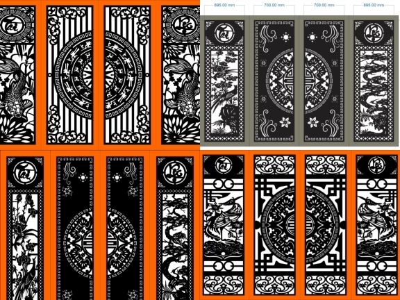 BST Cổng Sắt 4 Cánh Tài Lộc – Thiết Kế Độc Quyền