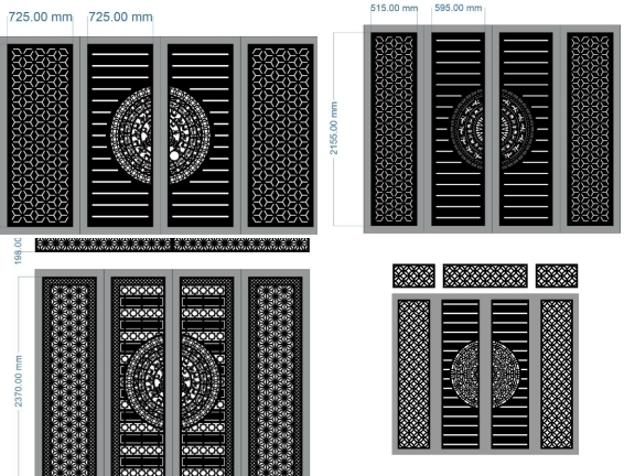 BST Cổng Sắt Hiện Đại