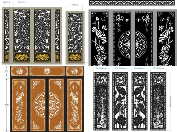 Catalogue Cổng Sen Mỹ Thuật – Vẻ Đẹp Tinh Tế Cho Mặt Tiền