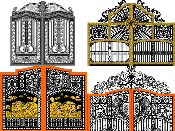 Tổng hợp trọn bộ 10 mẫu Cổng 2 cánh giảm giá 20%