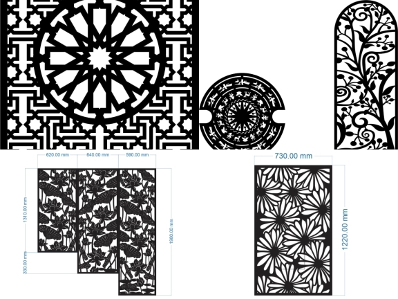 Catalogue Vách Ngăn CNC Hiện Đại
