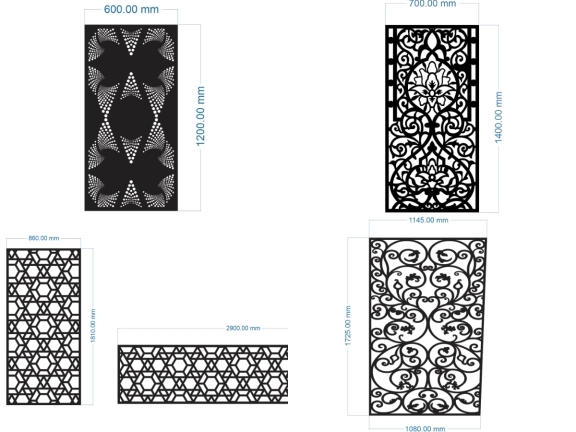 Catalogue Vách Ngăn Hiện Đại Sang Trọng