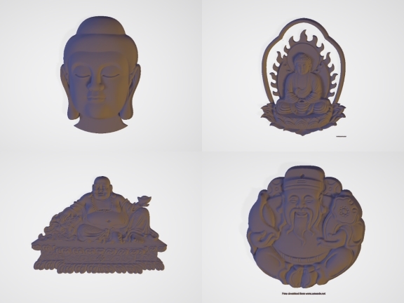 Chỉ với 27.000đ trọn bộ 6 mẫu Tượng cực đẹp