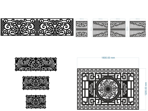 BST 10 mẫu cổng 2 cánh và hàng rào 2026