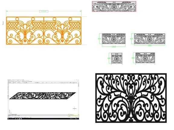 Combo 10 mẫu cổng 2 cánh và hàng rào đẹp mắt