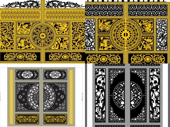 Cổng 2 Cánh Cao Cấp Sang Trọng