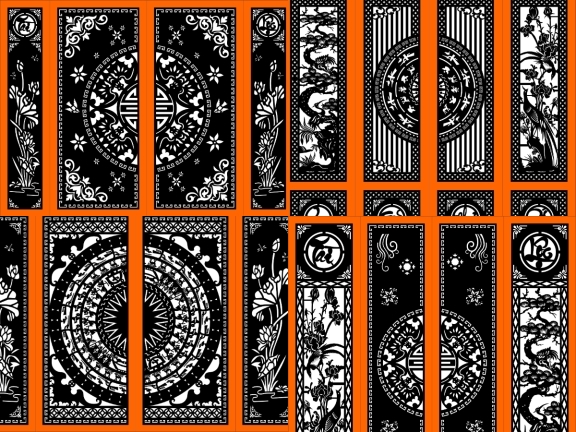 BST Cổng 4 Cánh Nghệ Thuật Trang Trí