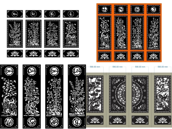 Cổng CNC Tứ Quý – Giải Pháp Cổng Đẹp Cho Mặt Tiền