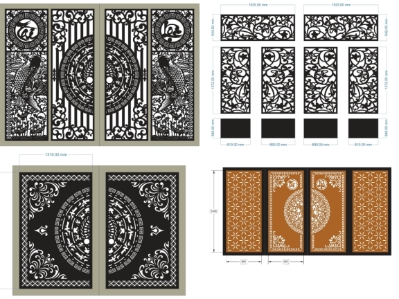 Cổng Hiện Đại Đường Nét Tinh Tế