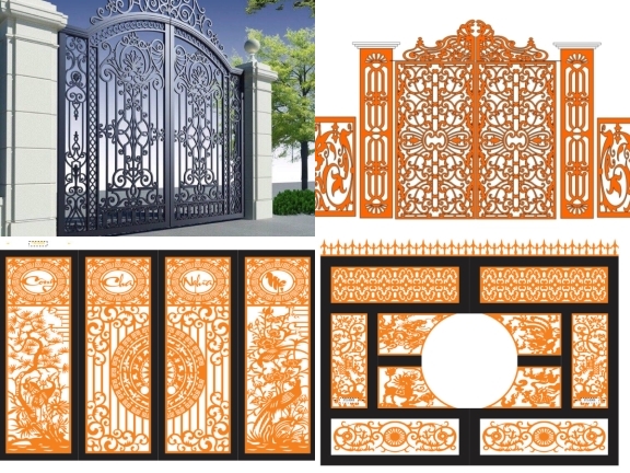 Cổng Nghệ Thuật – Điểm Nhấn Hoàn Hảo Cho Mặt Tiền