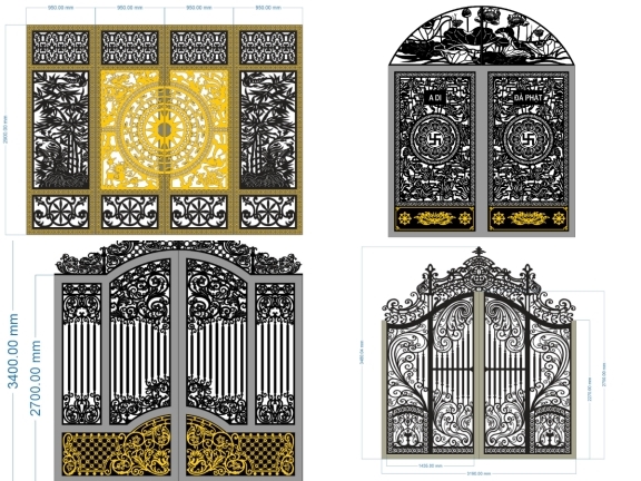 Cổng Sắt Nghệ Thuật – Dấu Ấn Đẳng Cấp Cho Ngôi Nhà