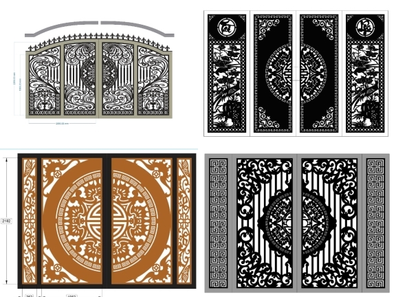 Cổng Trống Dơi Nghệ Thuật – Biểu Tượng Tài Lộc & Phúc Khí