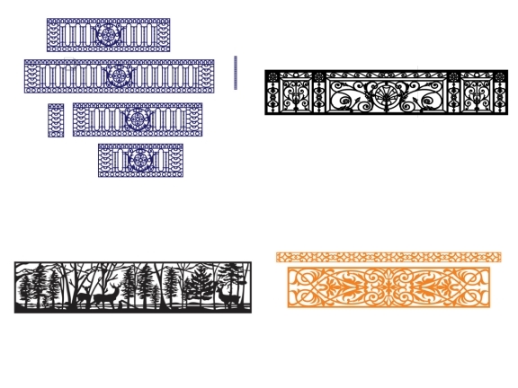 Cung cấp file lan can cnc đẹp cho anh em