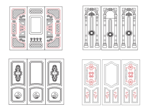 Download ngay 4 mẫu huỳnh cửa file cad và corel tại đây để giảm 10% phí tải