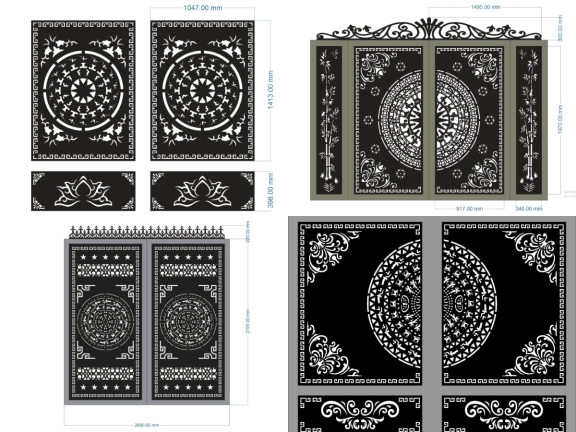 File cổng trống đồng mới nhất