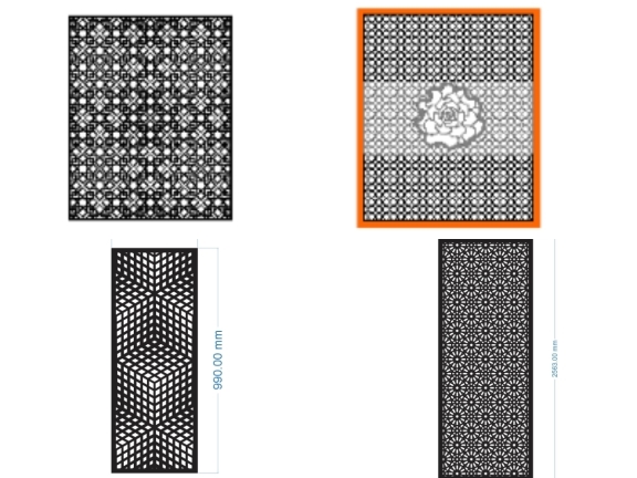 File vách ngăn CNC dành cho xưởng cắt