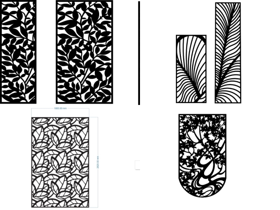 File vách ngăn CNC đẹp cắt chuẩn giá tốt