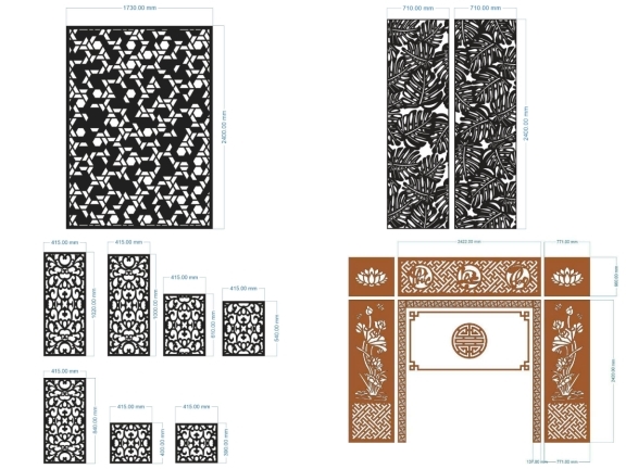File vách ngăn cnc nghệ thuật