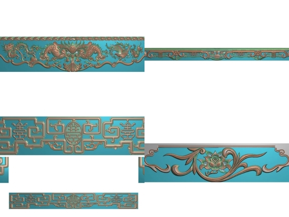 Giảm giá 10% bộ sưu tập 4 mẫu triện CNC rất đẹp, được sử dụng nhiều.