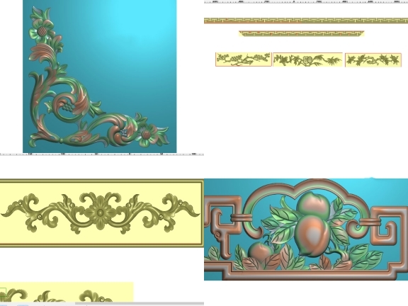 Hãy tải ngay 11 file Hoa văn họa tiết Jdpaint CNC