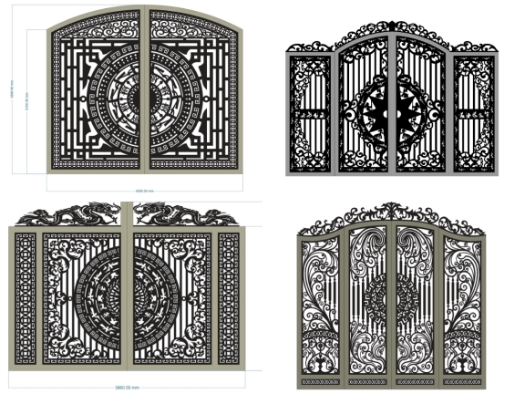 Hot 5 mẫu cổng vòm mới nhất