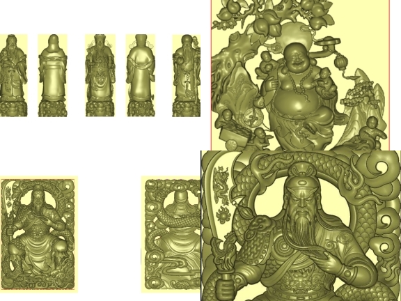 Jdpaint thiết kế tổng hợp trọn bộ 9 mẫu Tượng mới nhất