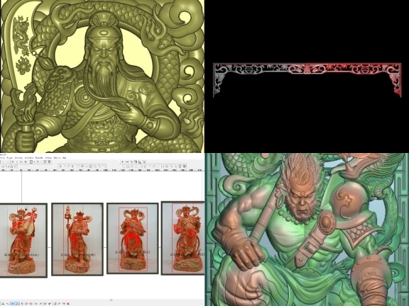 Jdpaint tổng hợp trọn bộ 5 mẫu Tượng đẹp nhất