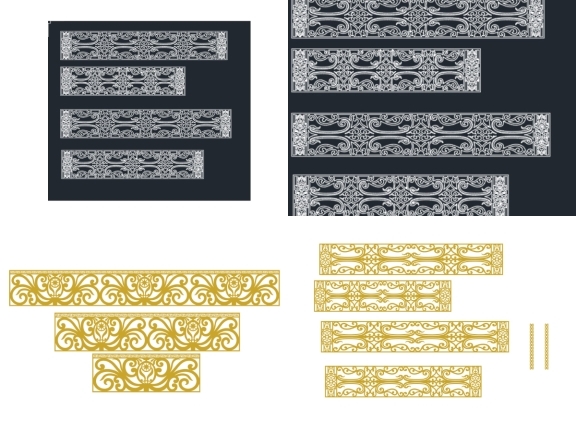 Kho file lan can cnc hiện đại