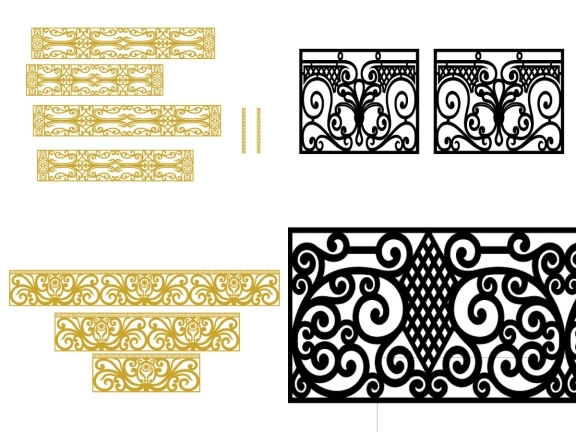 Lan Can CNC Hoa Văn Sắc Nét