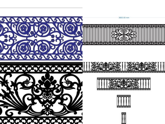 BST Lan Can CNC Thiết Kế Độc Đáo